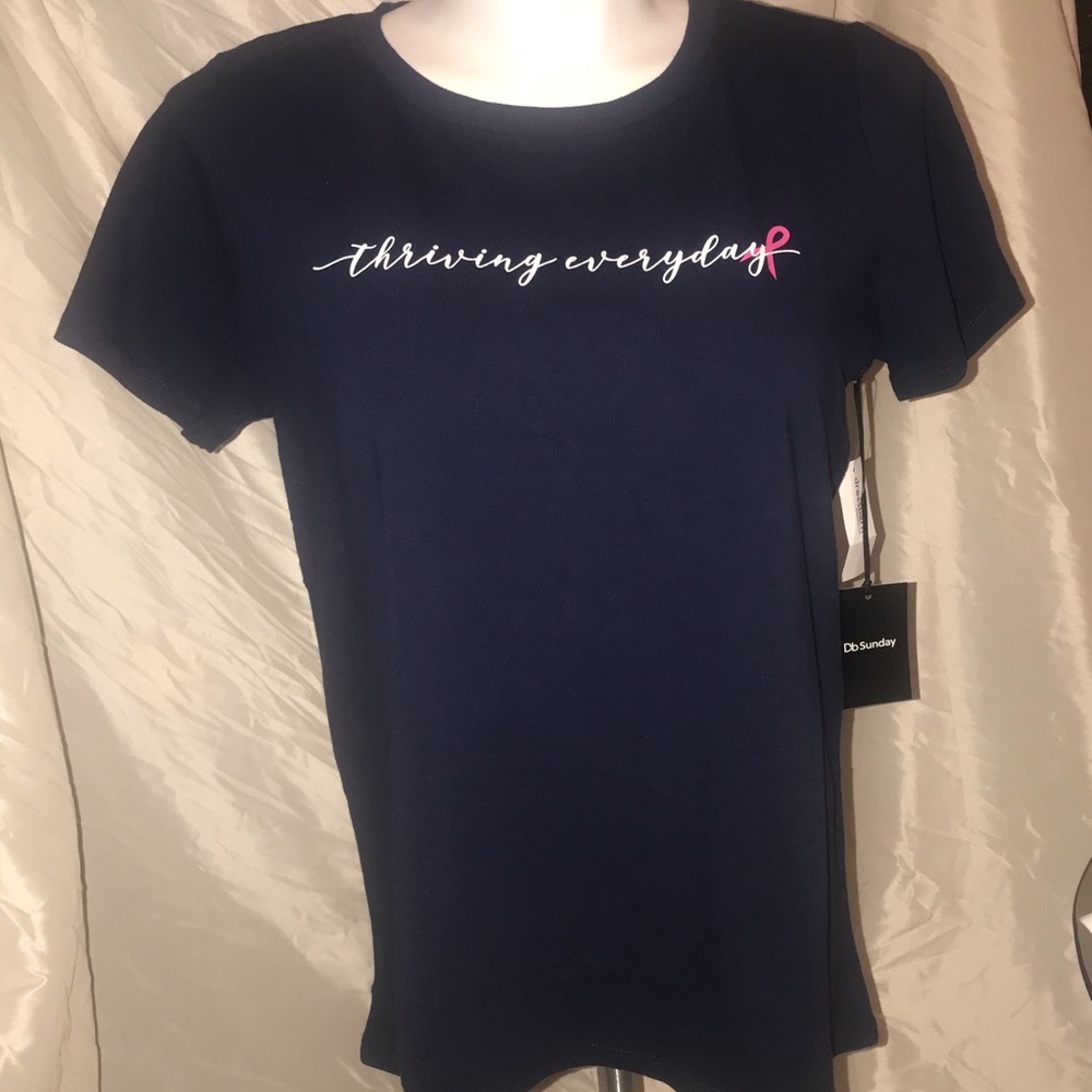 Db Sunday breast  cancer tee